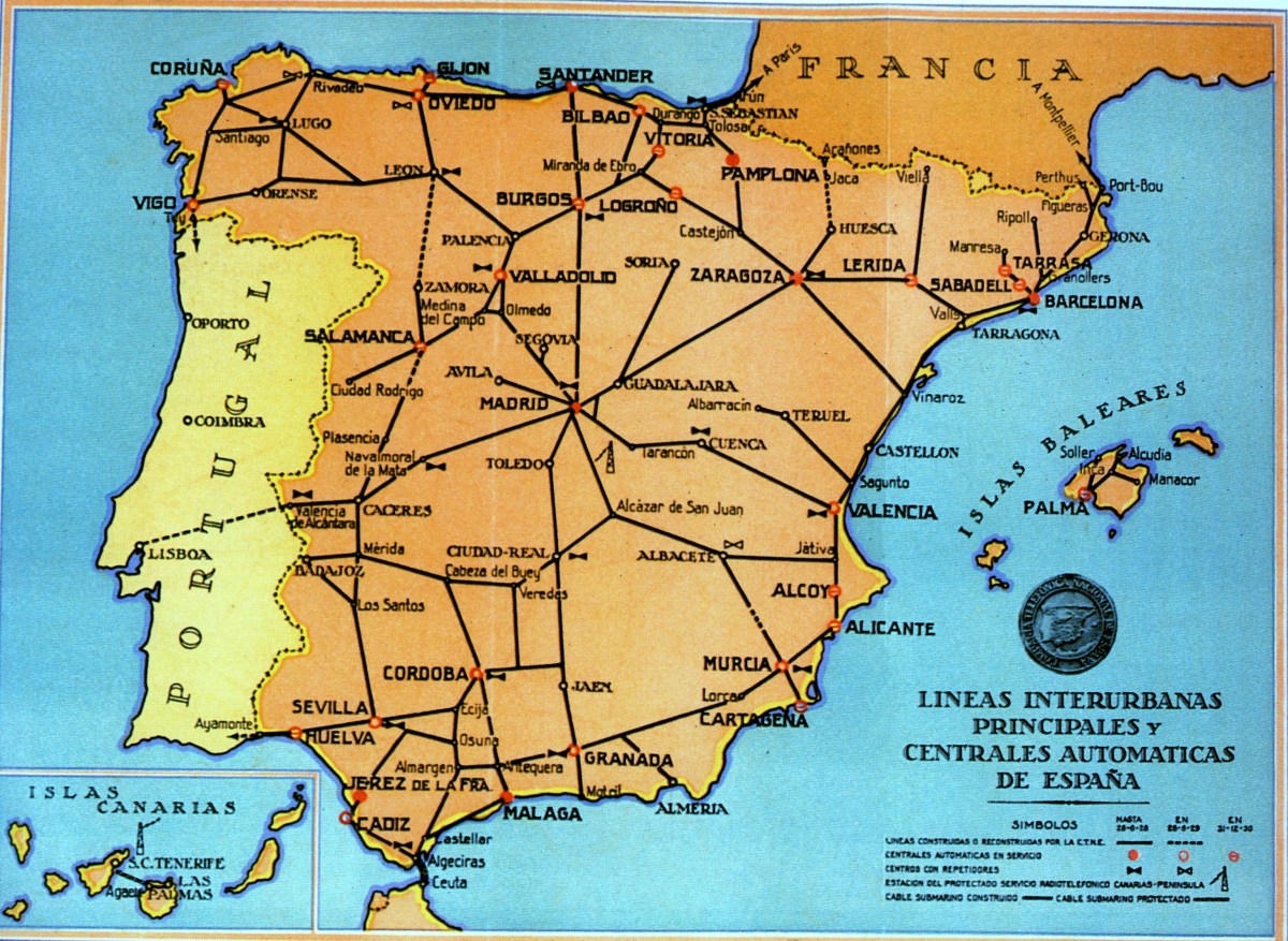 La Integración de las redes telefónicas en la CTNE&nbsp;1924-1970