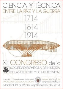 Cartel XII Congreso SEHCYT 2014