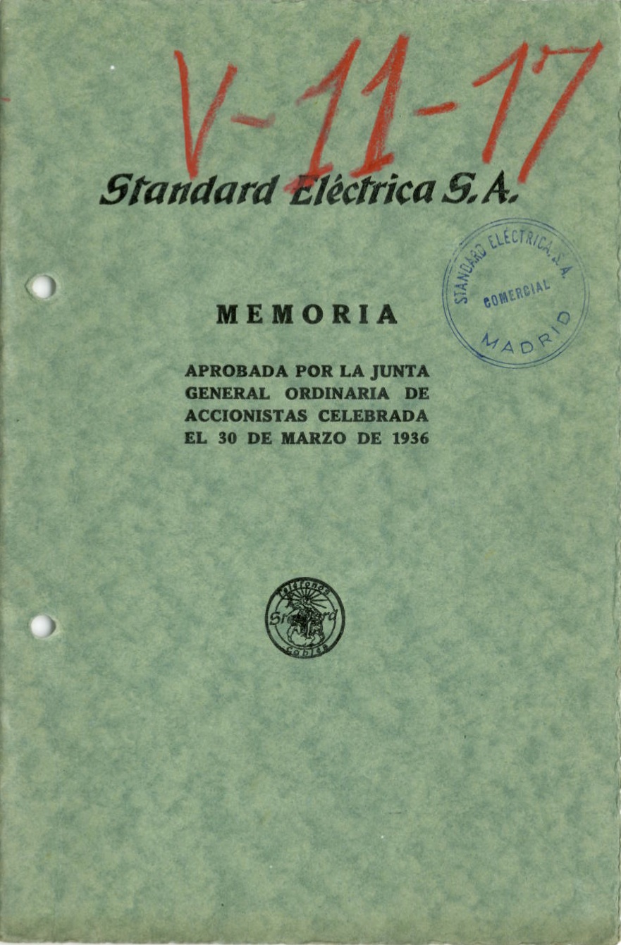 Nueva versión del Inventario de Fondos Documentales sobre Telecomunicaciones en la Guerra Civil&nbsp;Española