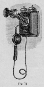Telefono mural Graetz 1926