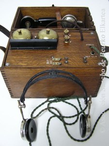 Telefono de Campaña 1937. Foto de sanchodebeurko.org