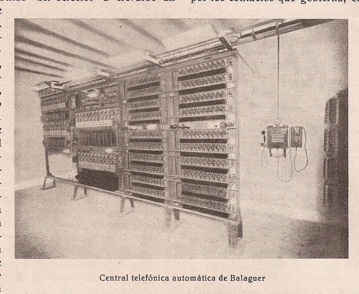 ¿Cuál fue la primera central automática de&nbsp;España?