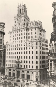 El edificio de G. Via terminado. Foto Fundación