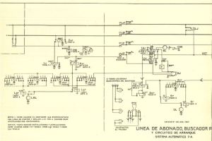 Esquema de Buscador de linea de abonado de Rotary 7A (1928)