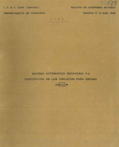 Portada del Libro Sistema Automático Rotatorio 7A Dibujos