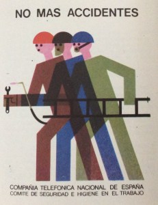 Ilustraciónn  "No más accidentes"