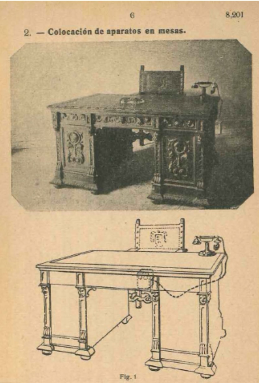 Métodos de Construcciones 1920-30: Instalaciones de&nbsp;abonado