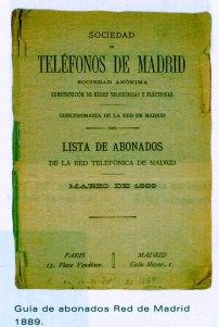 Listin Madrid 1889