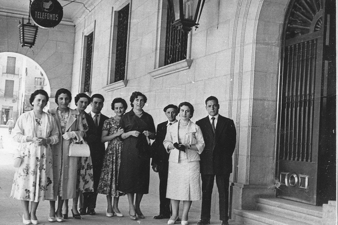 Telefonistas en Teruel, años&nbsp;50