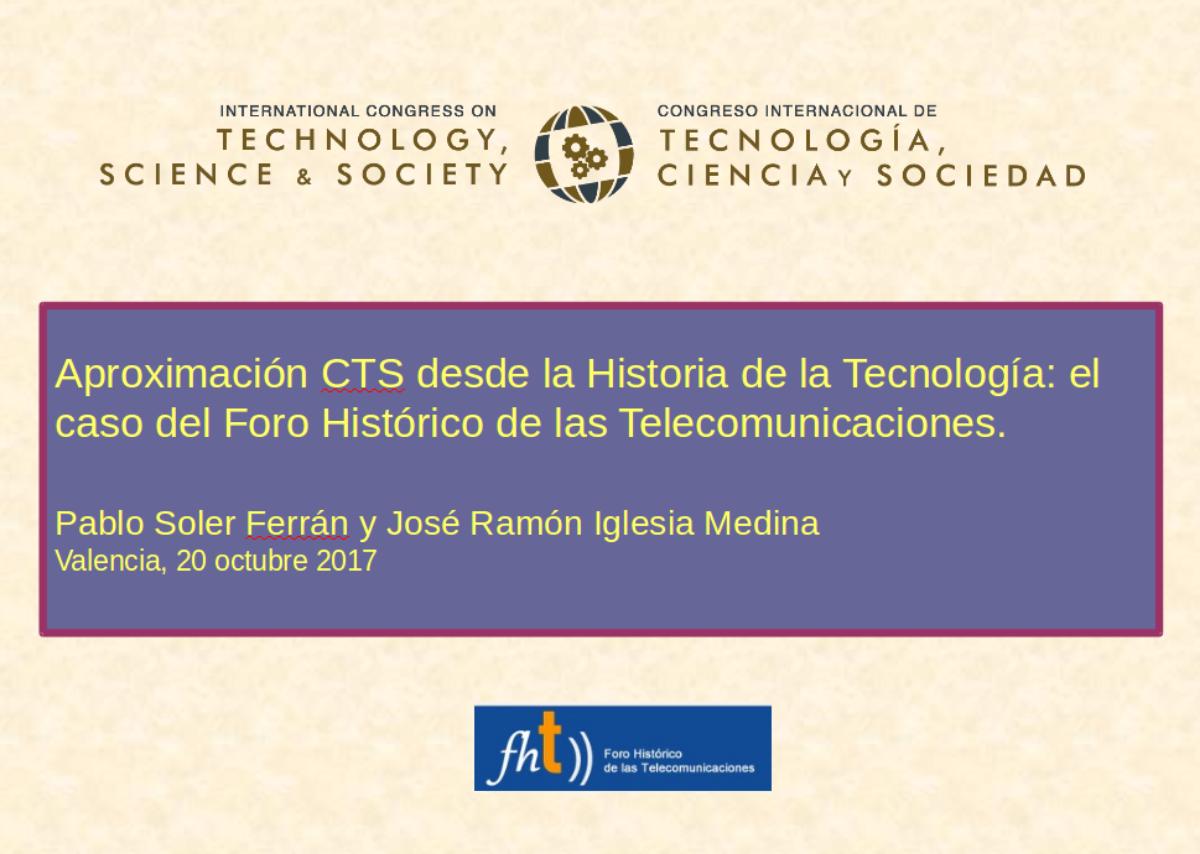 La Historia de las telecomunicaciones en un enfoque&nbsp;CTS