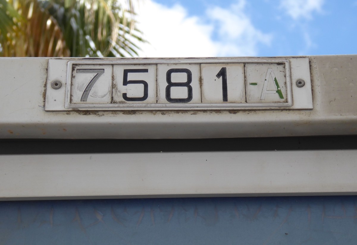 7581-A es un nombre de&nbsp;cabina