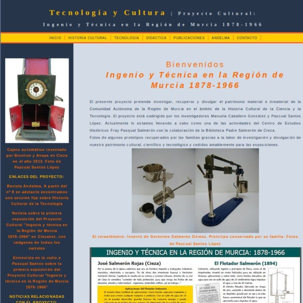 PaginaWebTecnologiaCultura