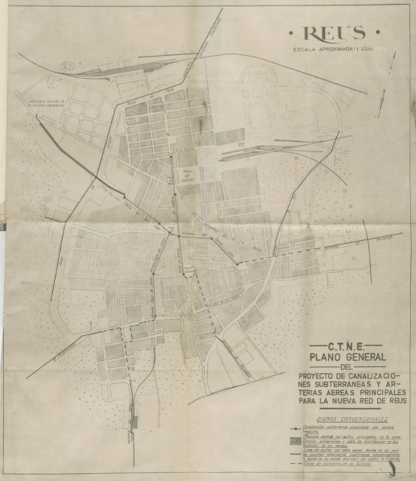 Reus 1926, licencia para una nueva Red&nbsp;Telefónica