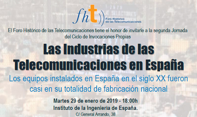 Las Industrias de Telecomunicaciones en España en el Siglo&nbsp;XX