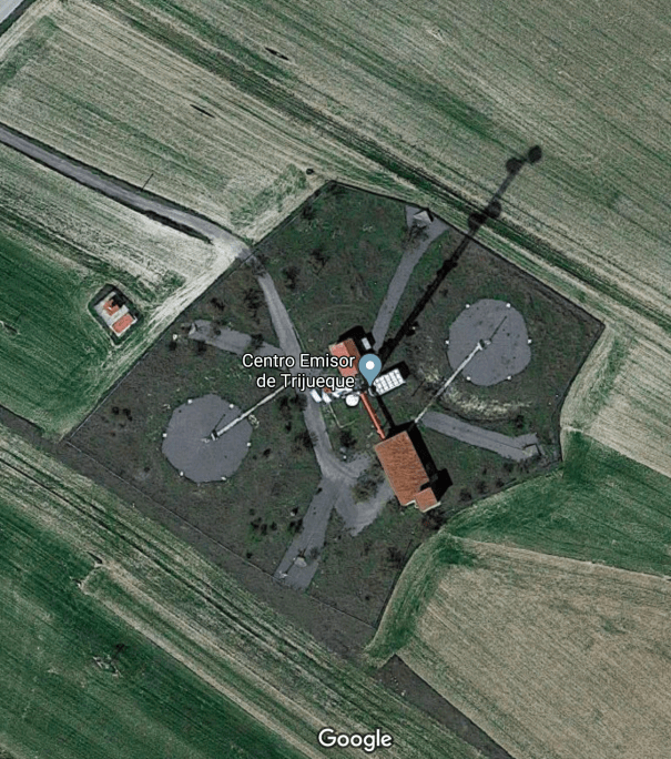 Centro emisor TV Trijueque Google Maps