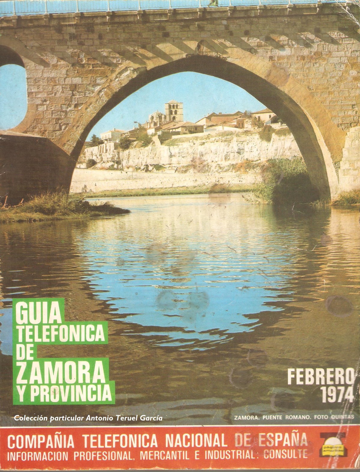 Las portadas de las guías telefónicas (2): cartas de presentación&nbsp;provinciales