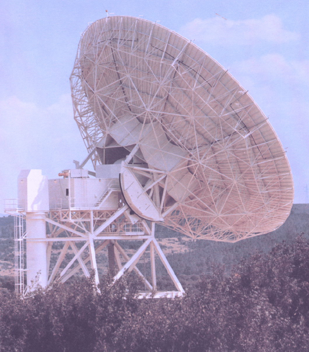 1992. Centro de Comunicaciones por Satélites de&nbsp;Buitrago